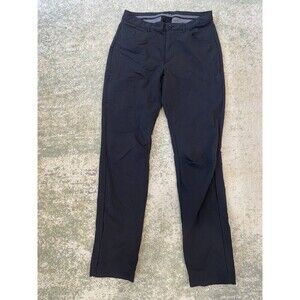Men's M by Novara Size 32 Black Stretch Casual Reflecting Cycling Biking Pants